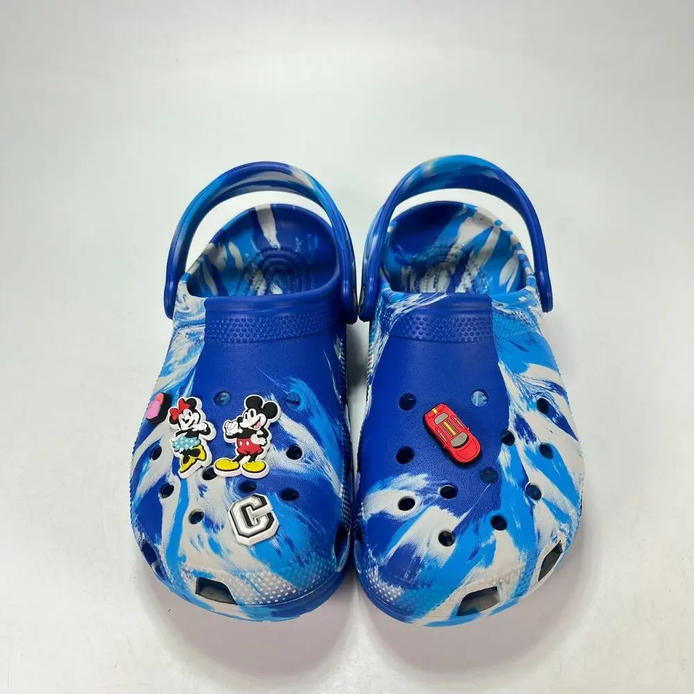 CROCS blue white